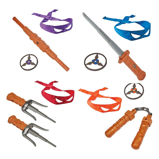 Teenage Mutant Ninja Turtles: Mutant Mayhem Rollenspiel-Repliken-Sets Sortiment (6) - Smalltinytoystore