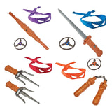 Teenage Mutant Ninja Turtles: Mutant Mayhem Rollenspiel-Repliken-Sets Sortiment (6) - Smalltinytoystore