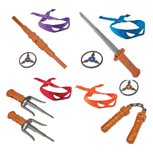 Teenage Mutant Ninja Turtles: Mutant Mayhem Rollenspiel-Repliken-Sets Sortiment (6) - Smalltinytoystore