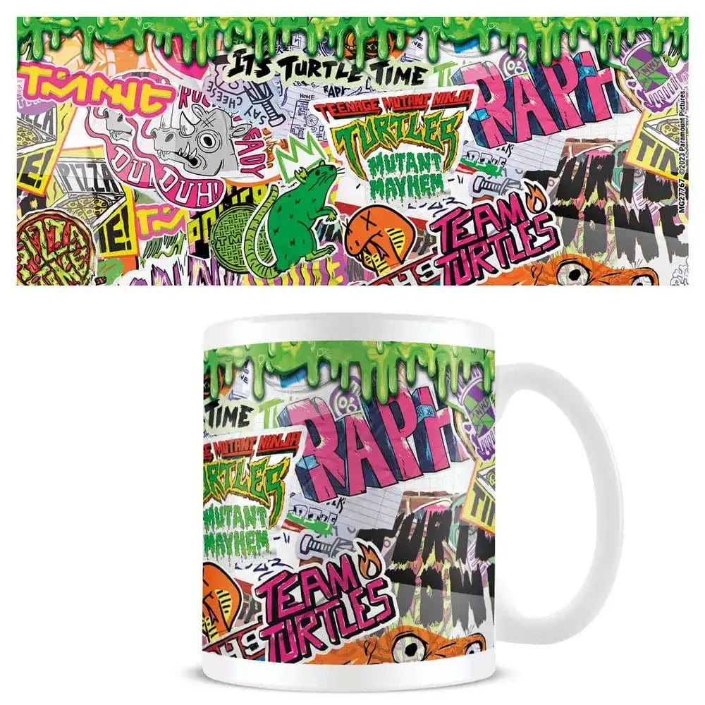 Teenage Mutant Ninja Turtles: Mutant Mayhem Tasse Graffiti - Smalltinytoystore