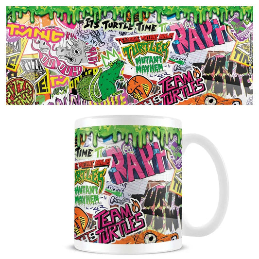Teenage Mutant Ninja Turtles: Mutant Mayhem Tasse Graffiti - Smalltinytoystore