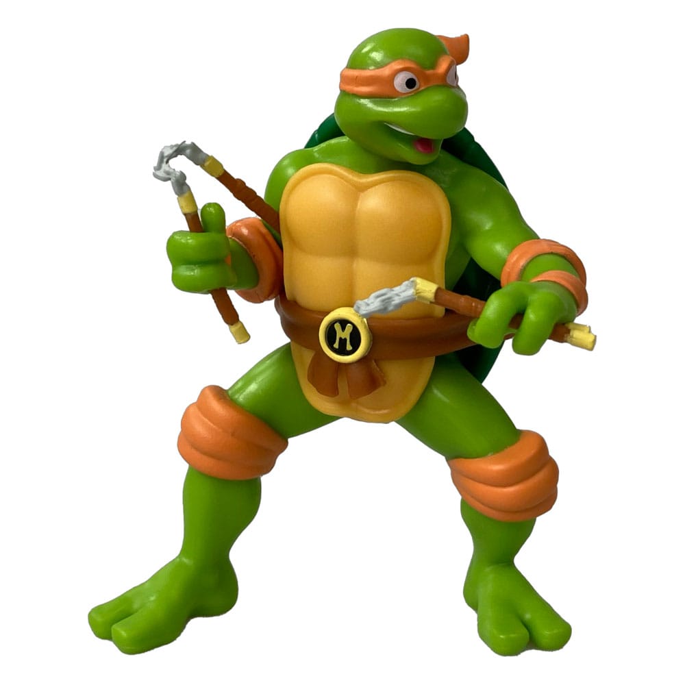 Teenage Mutant Ninja Turtles Ninja Retro Minifigur Michelangelo 9 cm - Smalltinytoystore