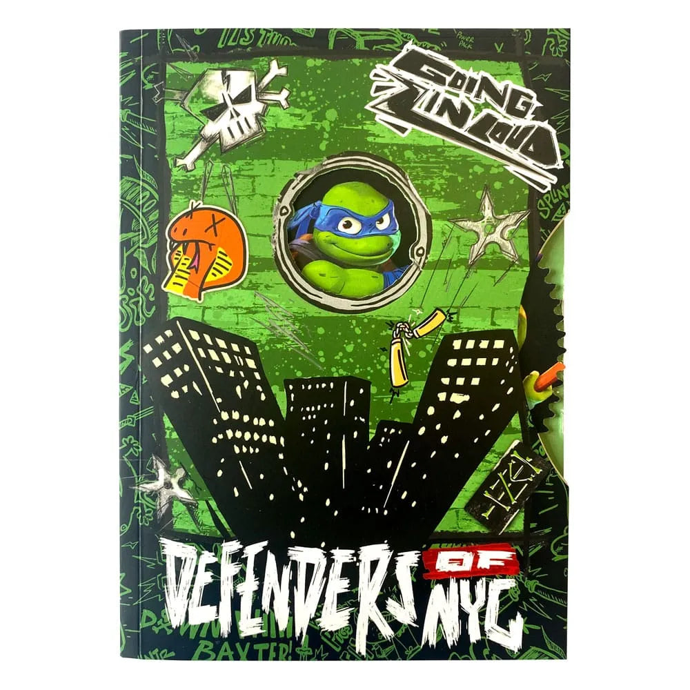 Teenage Mutant Ninja Turtles Notizbuch - Smalltinytoystore