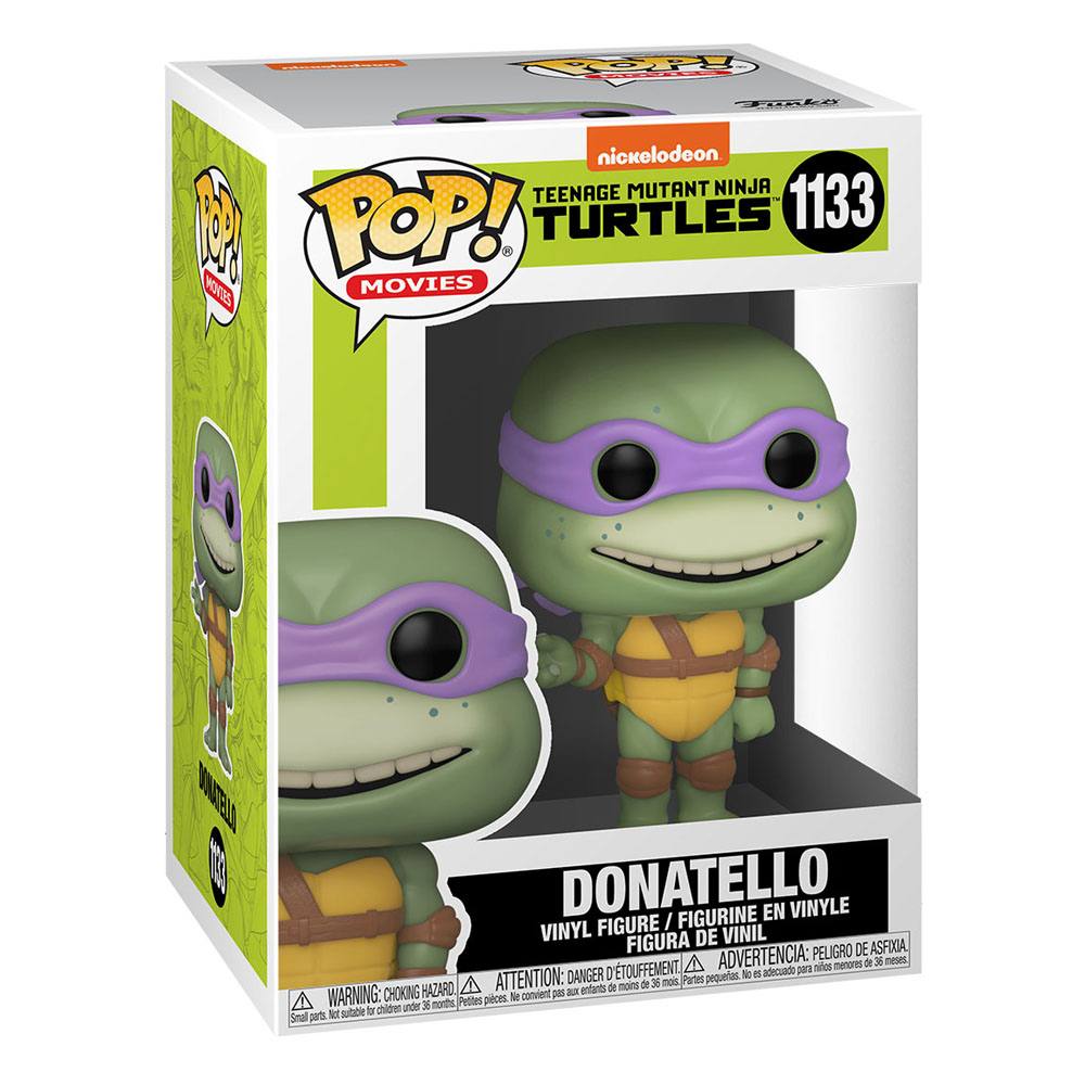 Teenage Mutant Ninja Turtles POP! Movies Vinyl Figur Donatello 9 cm - Smalltinytoystore