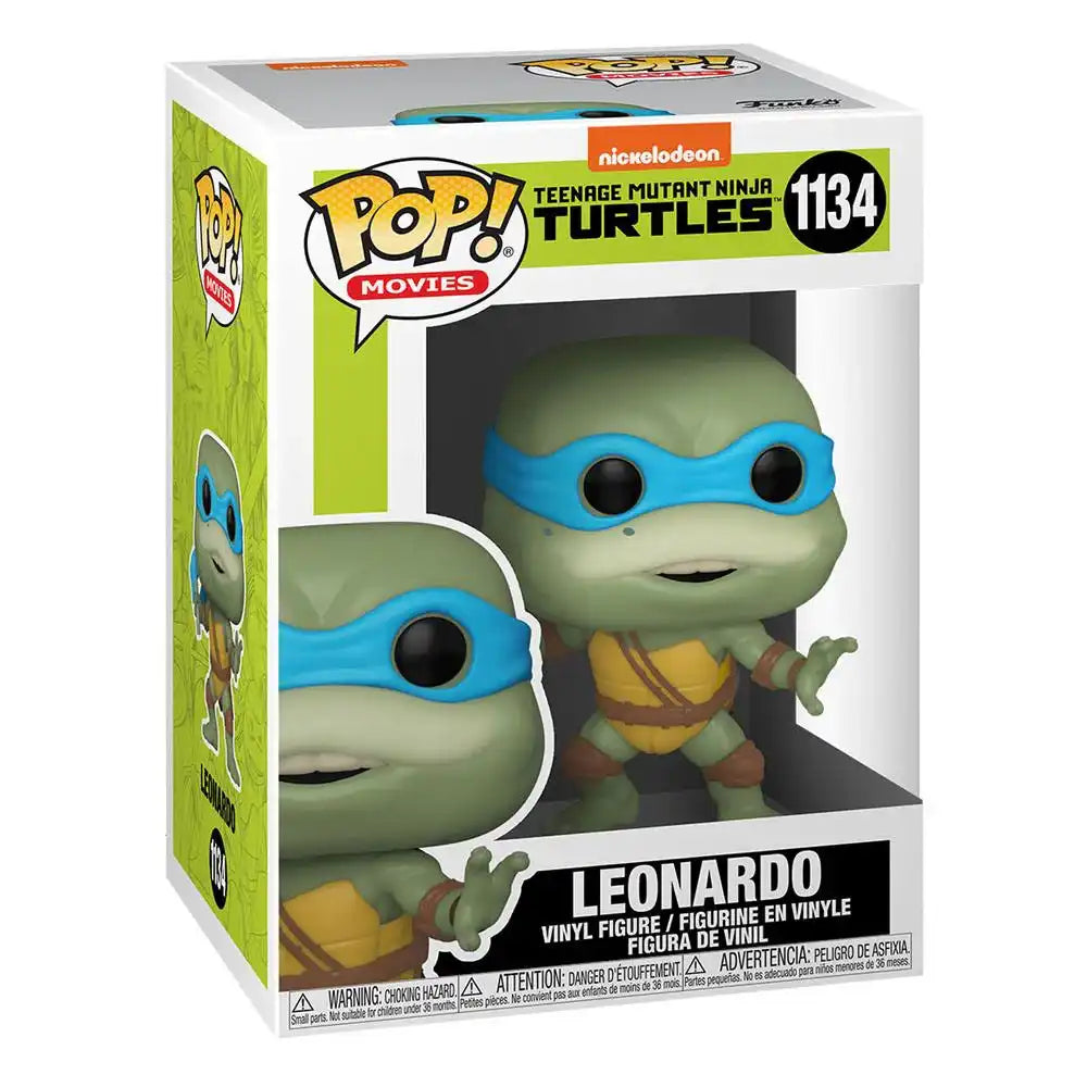 Teenage Mutant Ninja Turtles POP! Movies Vinyl Figur Leonardo 9 cm - Smalltinytoystore
