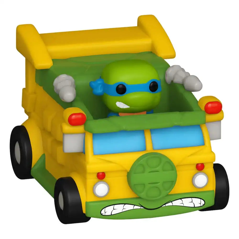 Teenage Mutant Ninja Turtles POP! Rides Vinyl Figur Leonardo w/Van 2,5 cm - Smalltinytoystore