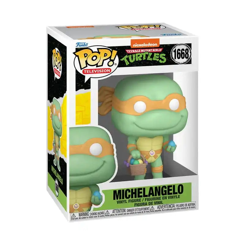 Teenage Mutant Ninja Turtles POP! Vinyl Figur Easter 2025 Michelangelo 9 cm - Smalltinytoystore
