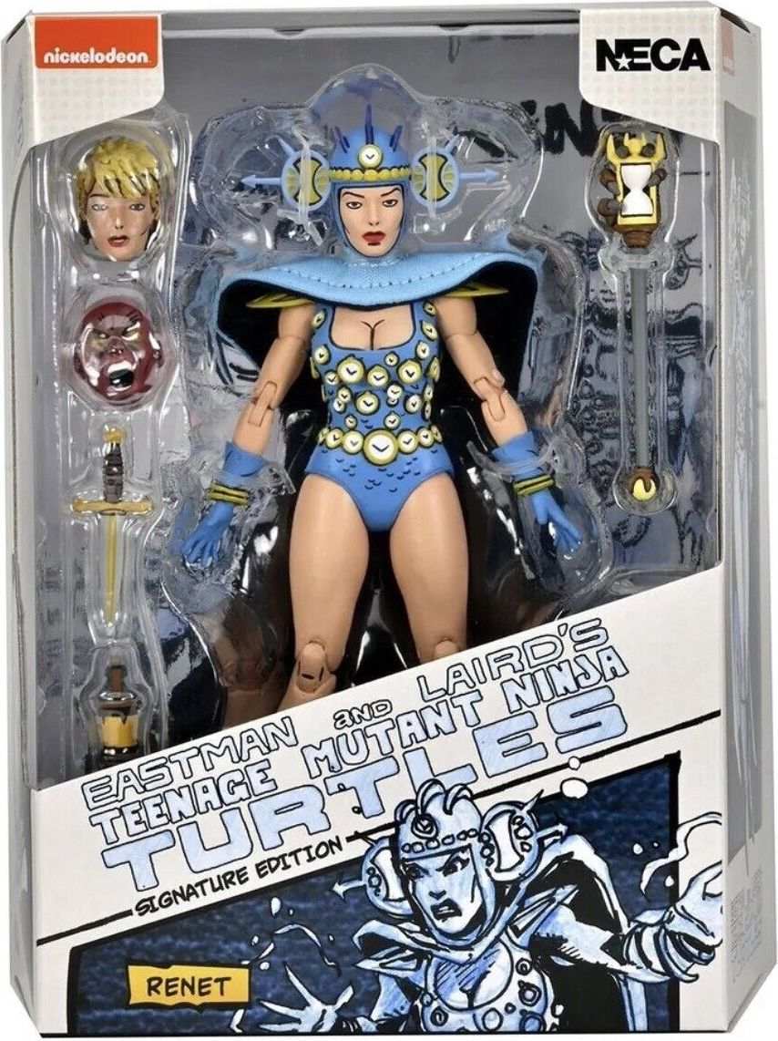 Teenage Mutant Ninja Turtles Renet Mirage Comic Neca Figur blaue Variante - Smalltinytoystore