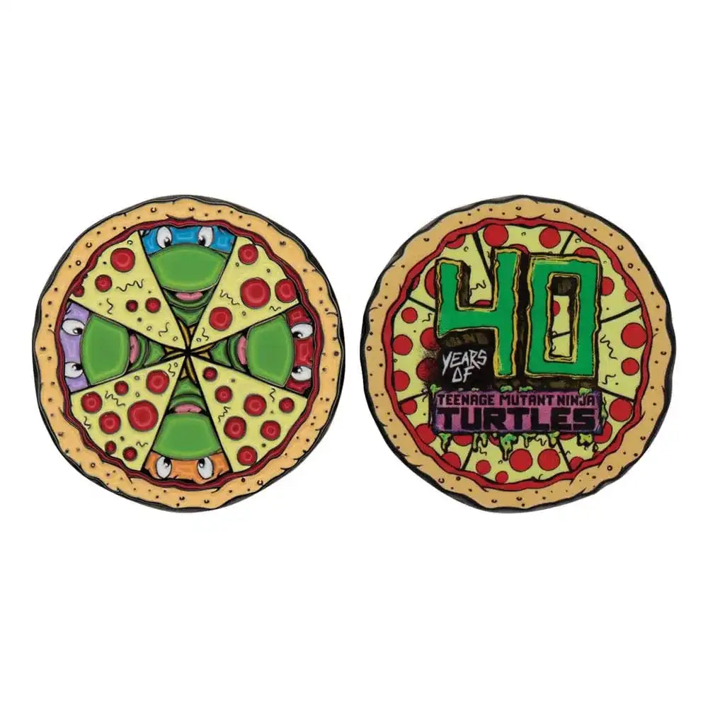 Teenage Mutant Ninja Turtles Sammelmünze 40th Anniversary Limited Edition - Smalltinytoystore