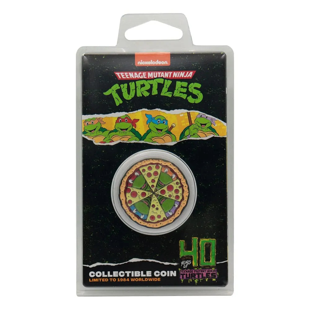Teenage Mutant Ninja Turtles Sammelmünze 40th Anniversary Limited Edition - Smalltinytoystore