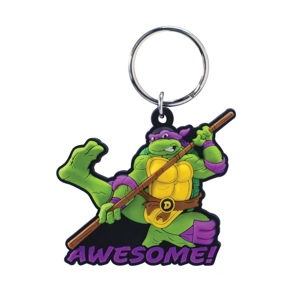 Teenage Mutant Ninja Turtles Soft Touch PVC Taschenanhänger Donatello - Smalltinytoystore