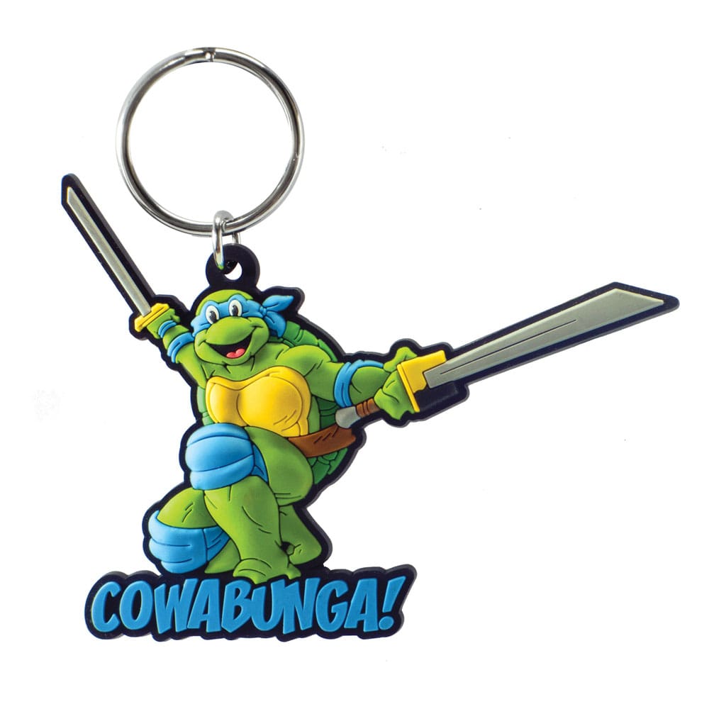 Teenage Mutant Ninja Turtles Soft Touch PVC Taschenanhänger Leonardo - Smalltinytoystore