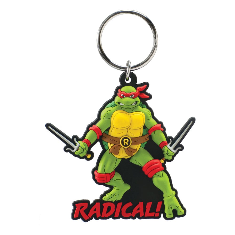 Teenage Mutant Ninja Turtles Soft Touch PVC Taschenanhänger Raphael - Smalltinytoystore