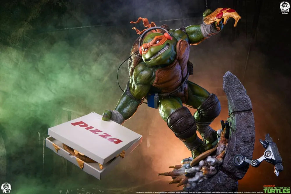Teenage Mutant Ninja Turtles Statue 1/3 Michelangelo Deluxe Edition 67 cm - Smalltinytoystore
