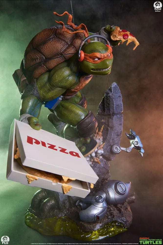 Teenage Mutant Ninja Turtles Statue 1/3 Michelangelo Deluxe Edition 67 cm - Smalltinytoystore