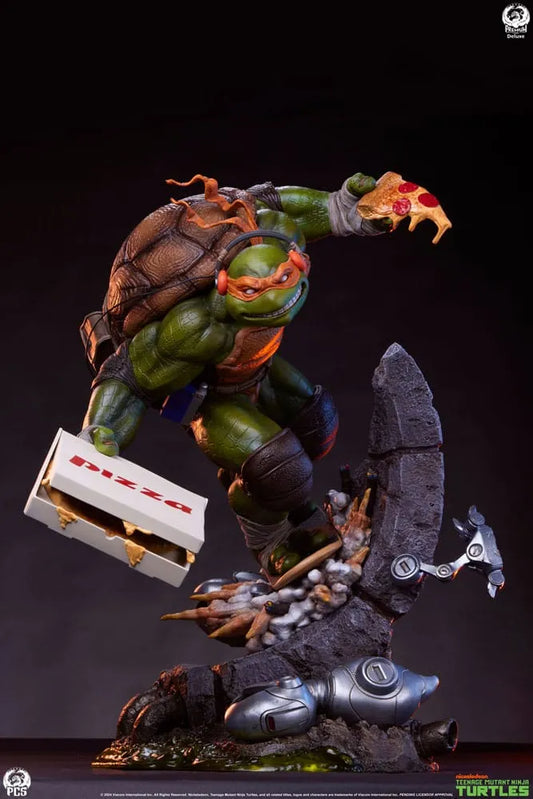 Teenage Mutant Ninja Turtles Statue 1/3 Michelangelo Deluxe Edition 67 cm - Smalltinytoystore