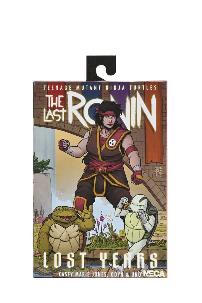 Teenage Mutant Ninja Turtles: The Last Ronin Actionfigur Ultimate Casey Marie with Baby Odyn & Uno 17 cm - Smalltinytoystore