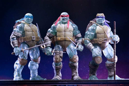 Teenage Mutant Ninja Turtles (The Last Ronin) Actionfiguren 3er-Pack Ghost Brothers 18 cm - Smalltinytoystore