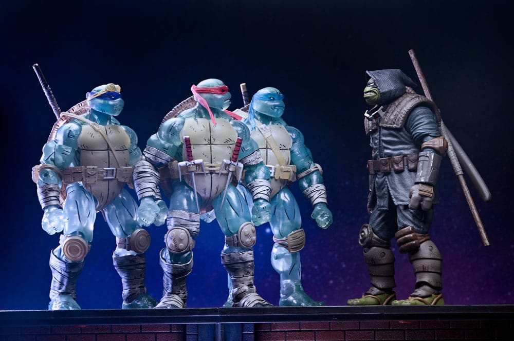 Teenage Mutant Ninja Turtles (The Last Ronin) Actionfiguren 3er-Pack Ghost Brothers 18 cm - Smalltinytoystore