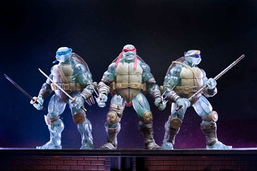 Teenage Mutant Ninja Turtles (The Last Ronin) Actionfiguren 3er-Pack Ghost Brothers 18 cm - Smalltinytoystore