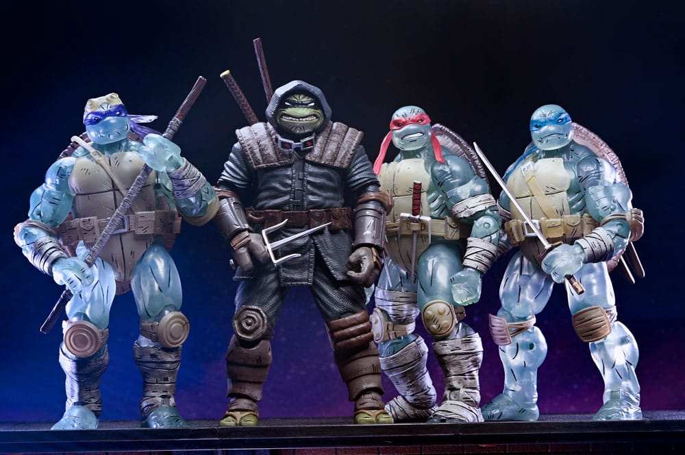 Teenage Mutant Ninja Turtles (The Last Ronin) Actionfiguren 3er-Pack Ghost Brothers 18 cm - Smalltinytoystore