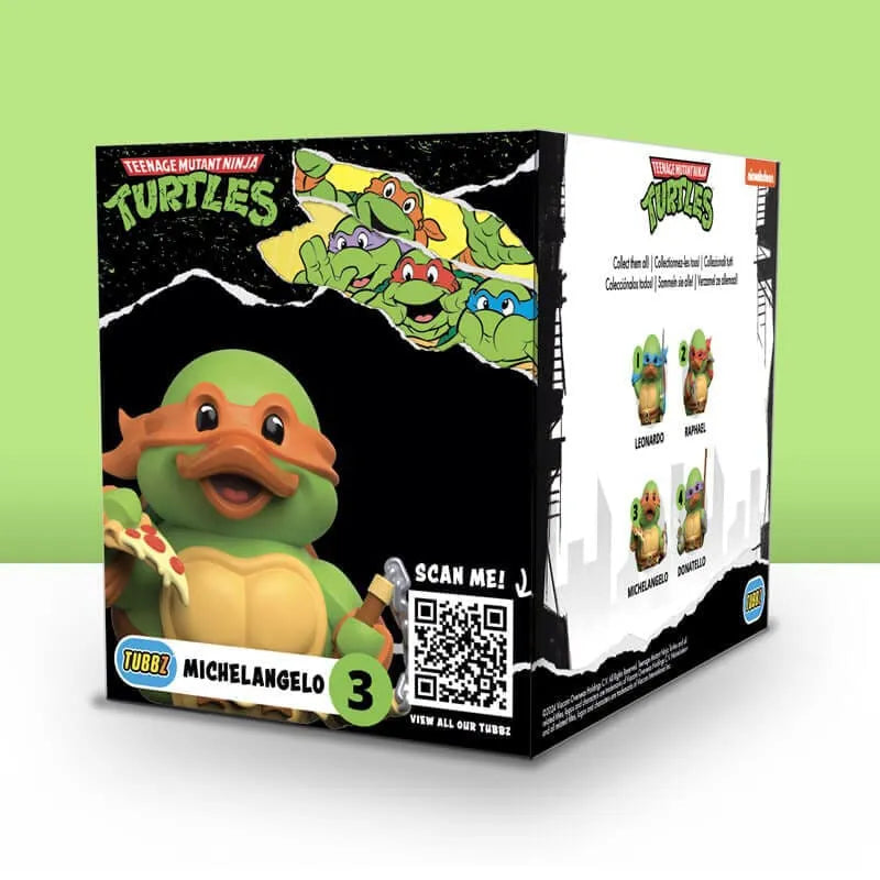 Teenage Mutant Ninja Turtles Tubbz PVC Figur Michelangelo Boxed Edition 10 cm - Smalltinytoystore