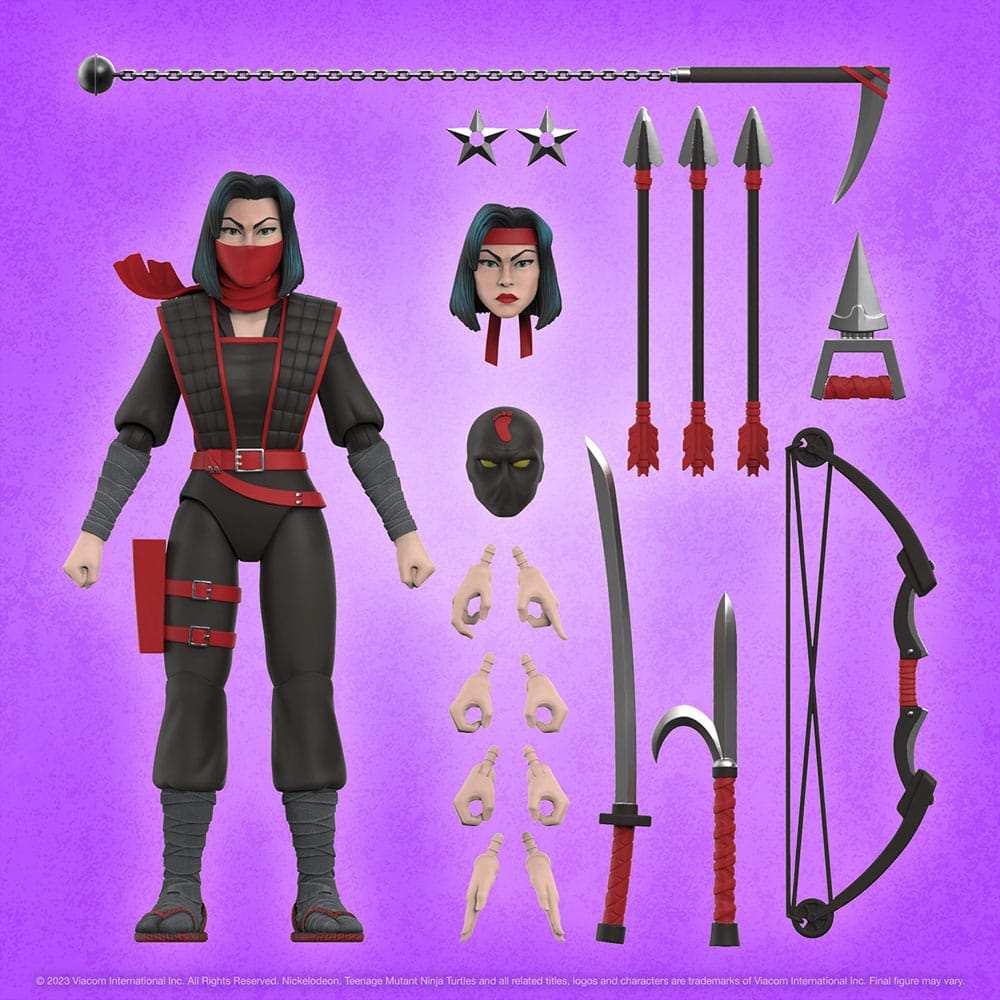 Teenage Mutant Ninja Turtles Ultimates Actionfigur Karai 18 cm - Smalltinytoystore
