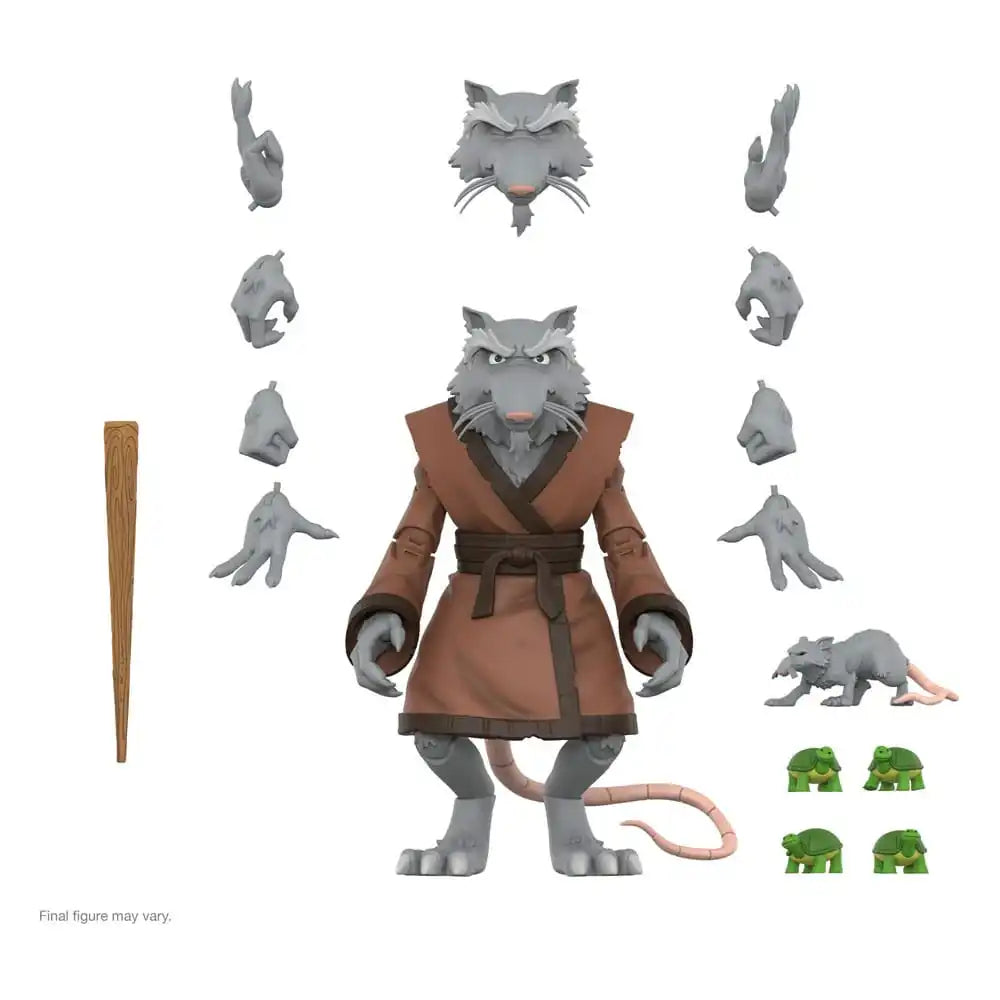 Teenage Mutant Ninja Turtles Ultimates Actionfigur Wave 13 Splinter 18 cm - Smalltinytoystore