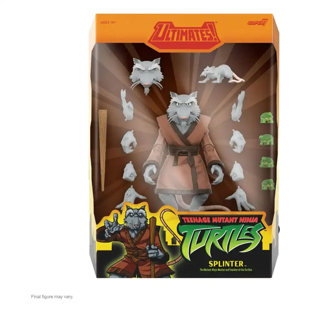Teenage Mutant Ninja Turtles Ultimates Actionfigur Wave 13 Splinter 18 cm - Smalltinytoystore