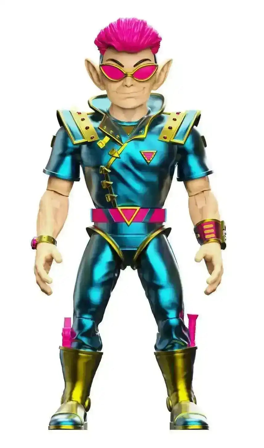 Teenage Mutant Ninja Turtles Ultimates Zak the Neutrino Actionfigur 18 cm mit pinkem Haar, Smalltinytoystore