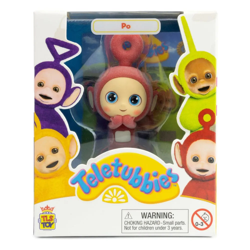 Teletubbies Cheebee Minifigur Po Flocked 6 cm - Smalltinytoystore