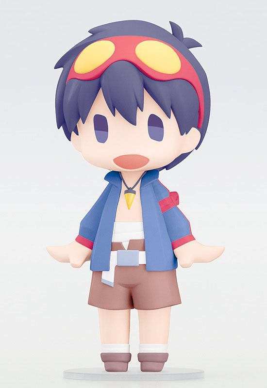 Tengen Toppa Gurren Lagann HELLO! GOOD SMILE Actionfigur Simon 10 cm - Smalltinytoystore