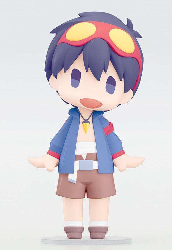 Tengen Toppa Gurren Lagann HELLO! GOOD SMILE Actionfigur Simon 10 cm - Smalltinytoystore
