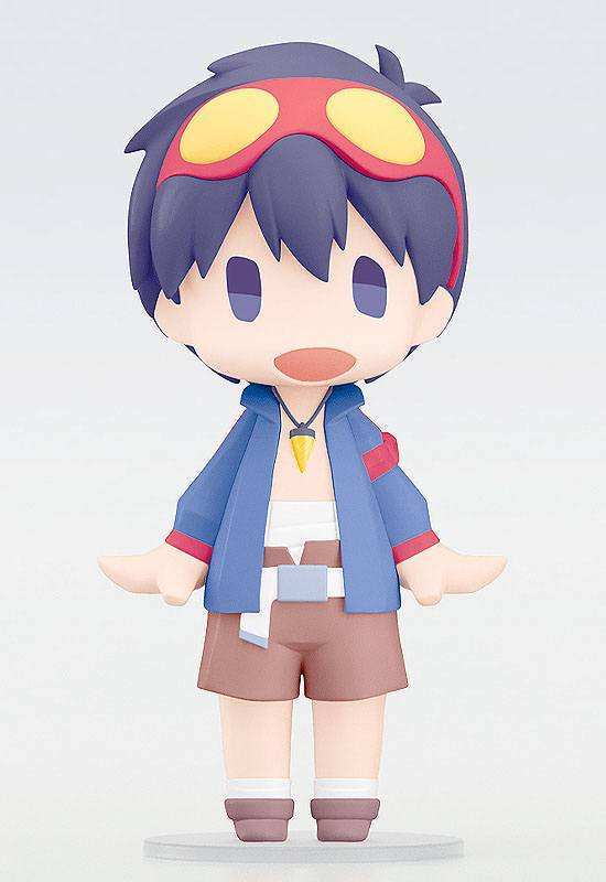 Tengen Toppa Gurren Lagann HELLO! GOOD SMILE Actionfigur Simon 10 cm - Smalltinytoystore
