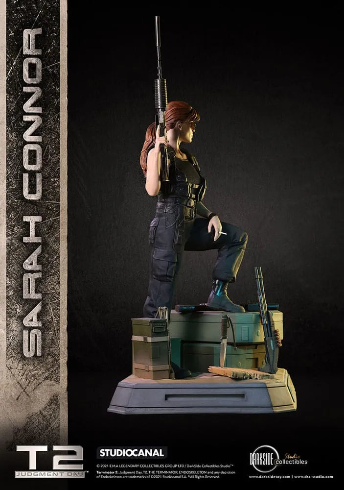 Terminator 2 Judgement Day Premium Statue 1/3 Sarah Connor T2 30th Anniversary Edition 71 cm - Smalltinytoystore