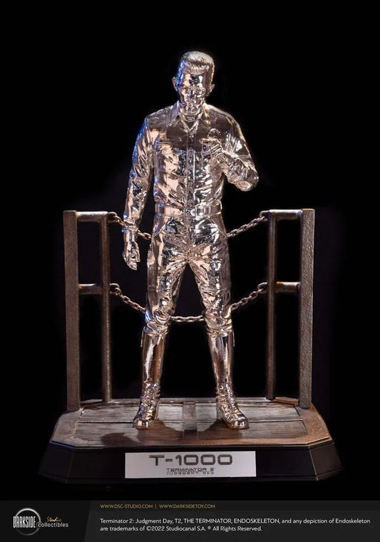 Terminator 2 Judgement Day Premium Statue 1/3 T-1000 Liquid Metal 30th Anniversary Edition 70 cm - Smalltinytoystore