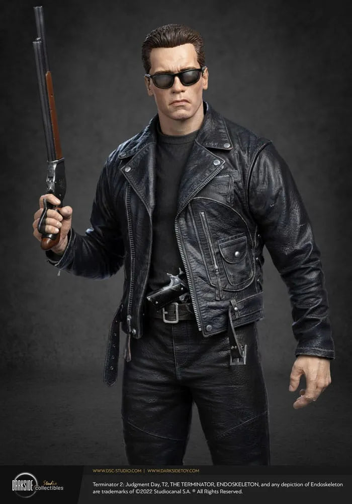 Terminator 2 Judgement Day Statue 1/3 T-800 30th Anniversary Signature Edition 69 cm - Smalltinytoystore