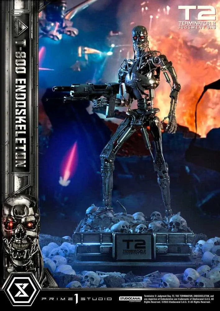 Terminator 2 Museum Masterline Series Statue 1/3 Judgment Day T800 Endoskeleton 74 cm - Smalltinytoystore