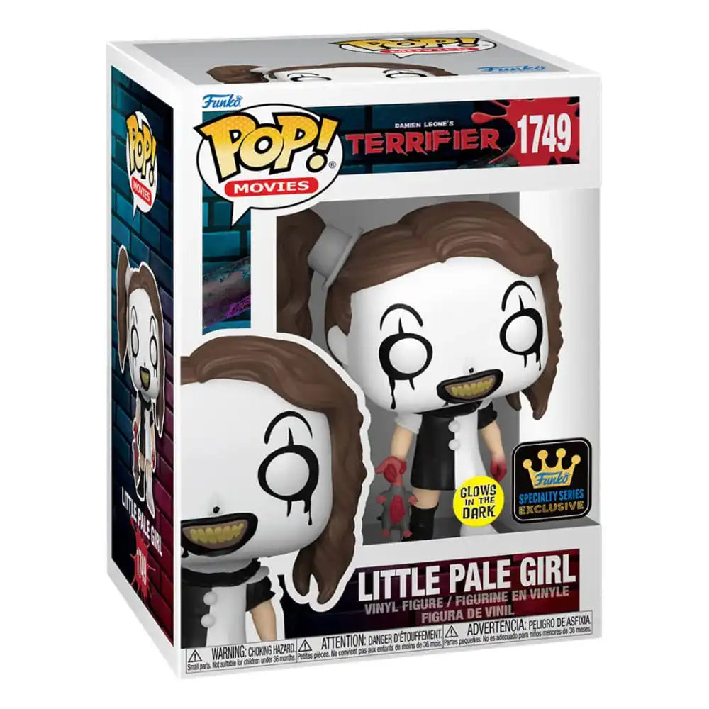 Terrifier POP! Movies Vinyl Figur Little Pale Girl(GW) 9 cm - Smalltinytoystore