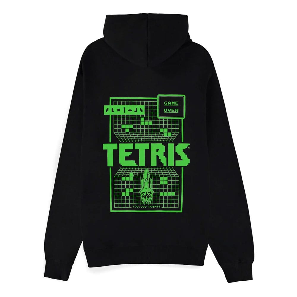 Tetris Kapuzenpullover mit Reißverschluß Game Over Größe L - Smalltinytoystore