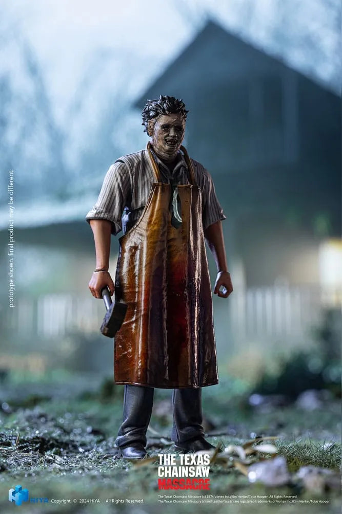 Texas Chainsaw Massacre (1974) Exquisite Mini Actionfigur 1/18 LeatherFace - Killing Mask 11 cm - Smalltinytoystore