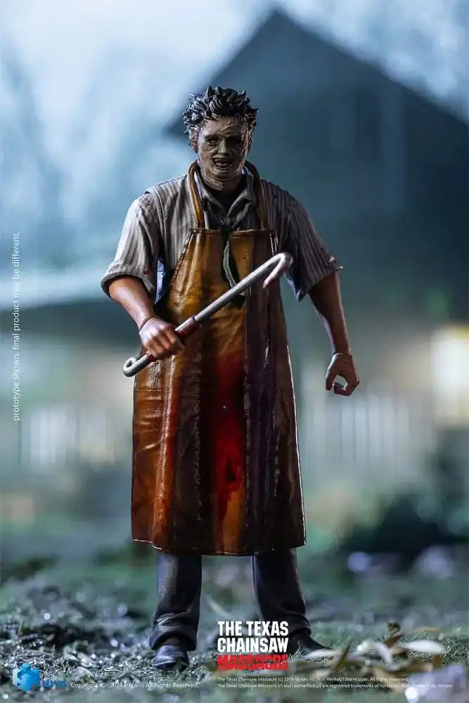 Texas Chainsaw Massacre (1974) Exquisite Mini Actionfigur 1/18 LeatherFace - Killing Mask 11 cm - Smalltinytoystore
