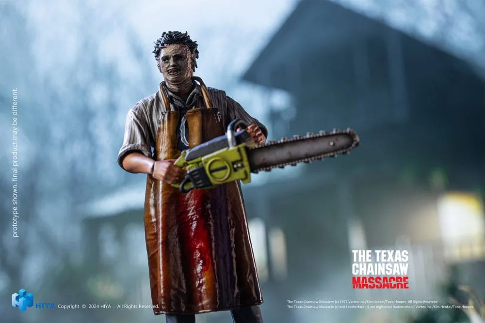 Texas Chainsaw Massacre (1974) Exquisite Mini Actionfigur 1/18 LeatherFace - Killing Mask 11 cm - Smalltinytoystore