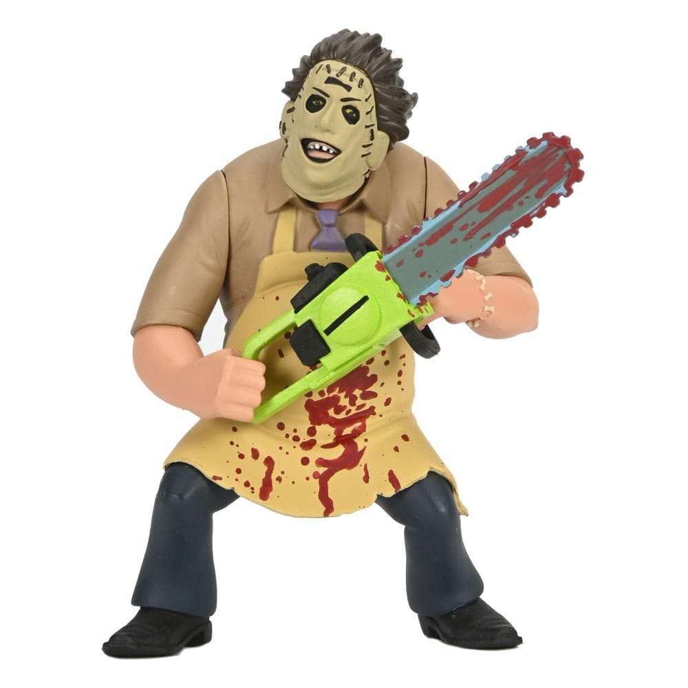 Texas Chainsaw Massacre Toony Terrors Actionfigur 50th Anniversary Leatherface (Bloody) 15 cm - Smalltinytoystore