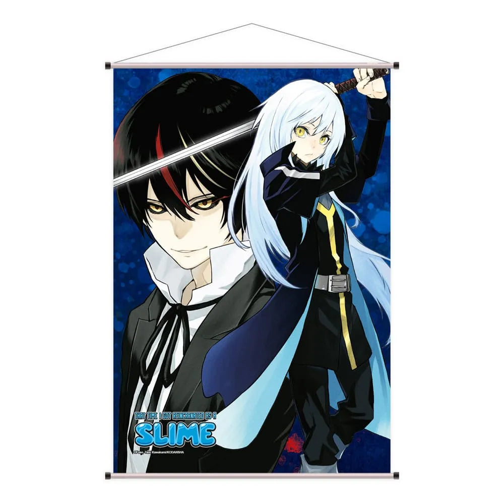 That Time I Got Reincarnated as a Slime Wandrolle Rimuru & Diablo 60 x 90 cm - Smalltinytoystore