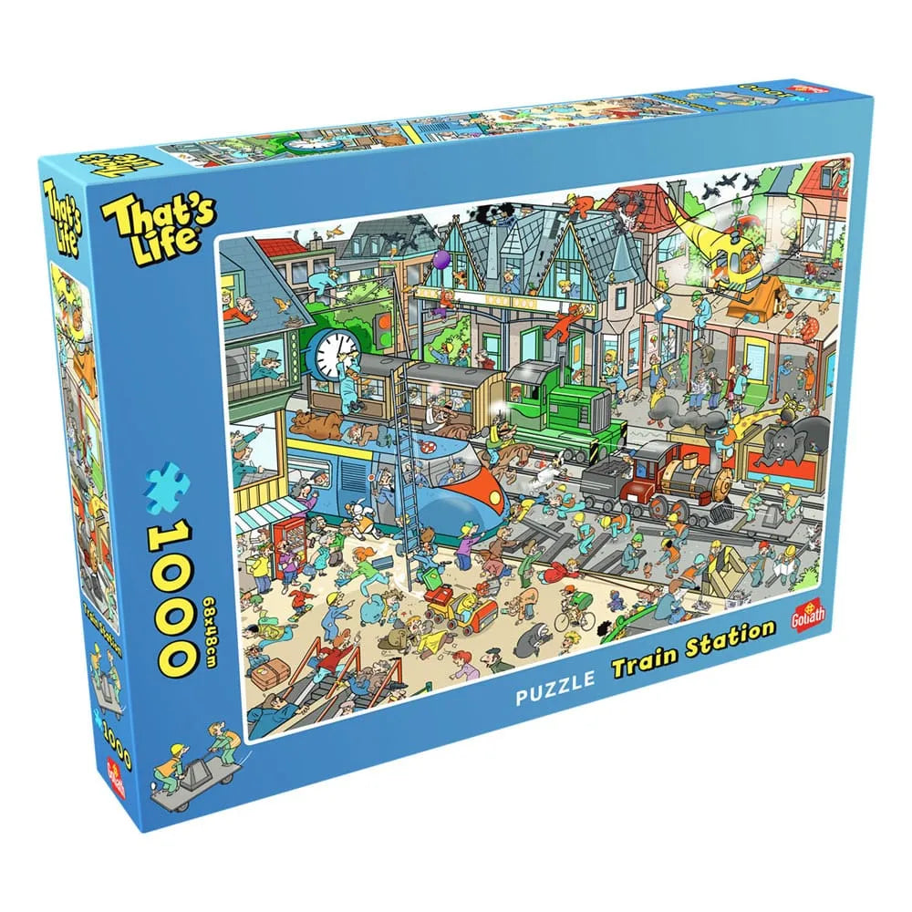 That´s Life Bix Box Puzzle Train Station (1000 Teile) - Smalltinytoystore