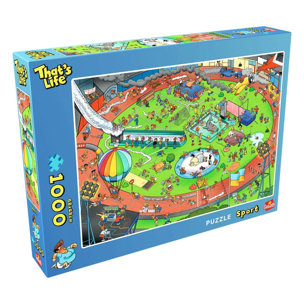 That´s Life Bix Box Puzzle TV Sports (1000 Teile) - Smalltinytoystore