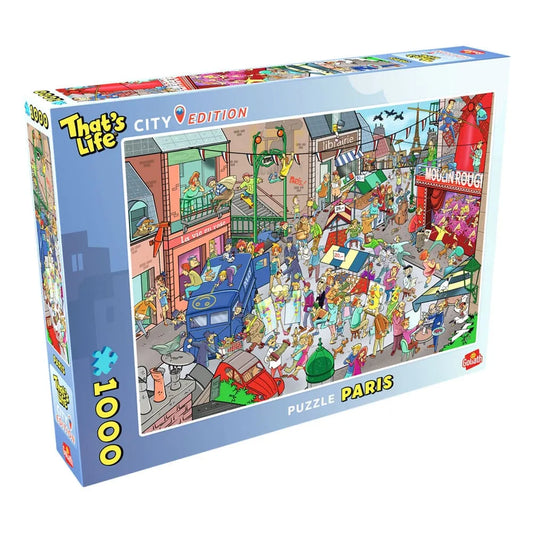 That´s Life City Edition Puzzle Paris (1000 Teile) - Smalltinytoystore