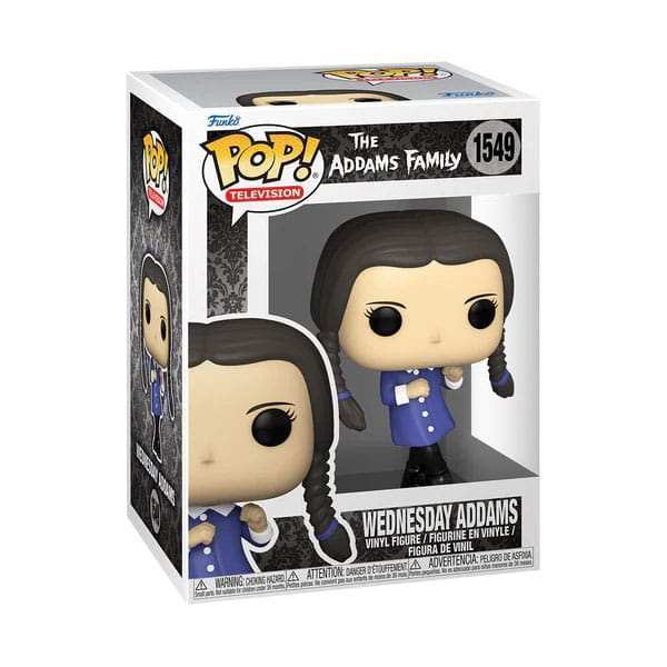 The Addams Family POP! TV Vinyl Figur Wednesday 9 cm - Smalltinytoystore