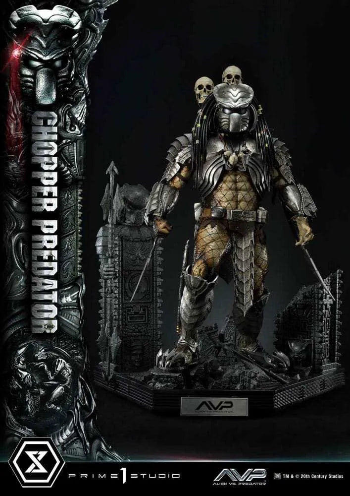 The Alien vs. Predator Museum Masterline Series Statue 1/3 Chopper Predator 103 cm - Smalltinytoystore